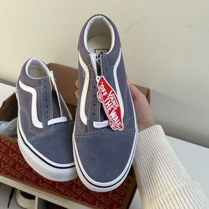 NWT Vans Old Skool Blue Granite/True White sneaker